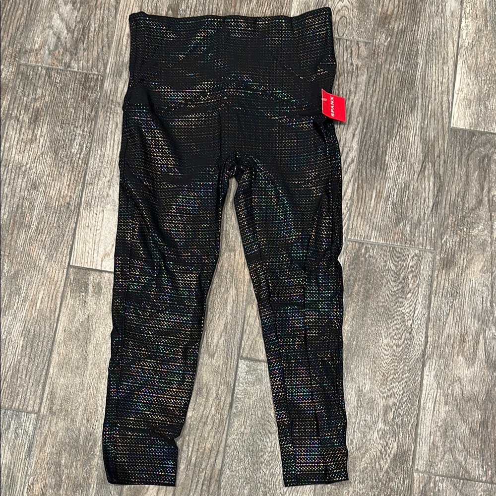 Spanx Black Glitter women’s  Leggings